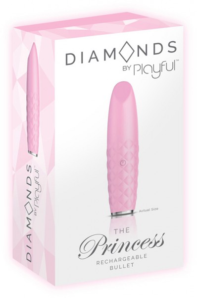 Diamonds - The Princess Rechargeable Bullet (Pink)