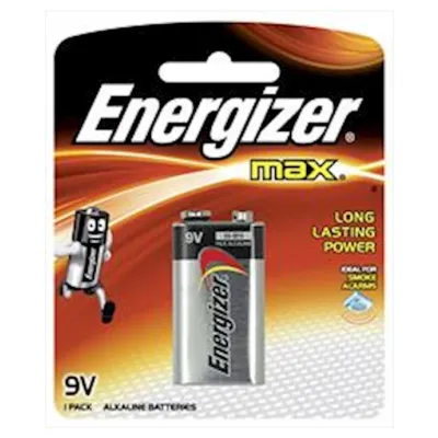 Energizer Max 9v 1pk