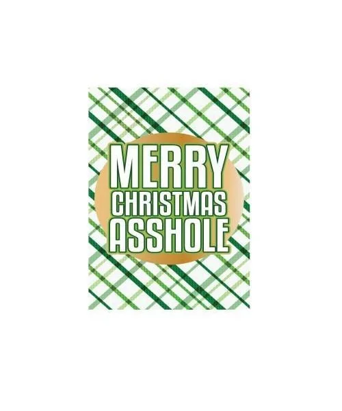 Merry Christmas Asshole Gift Bag