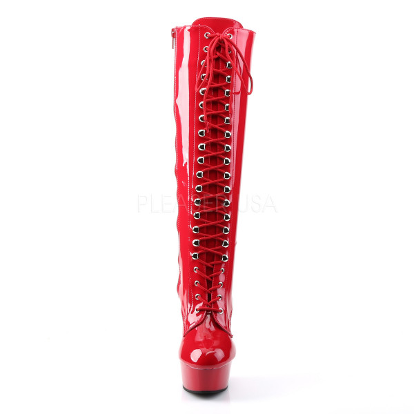 DELIGHT-2023 - 6" Lace-Up Stretch PF Knee BT, Side Zip — image 6 of 16