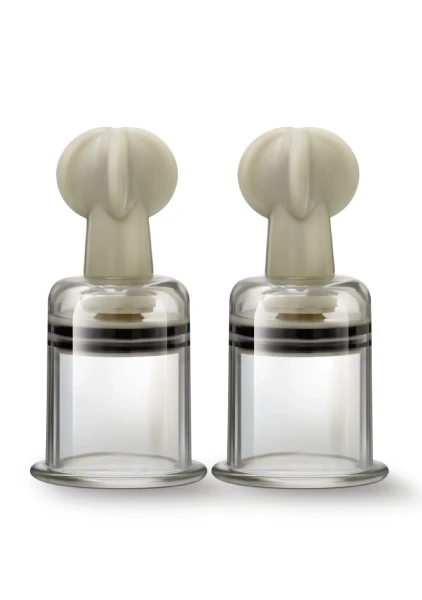 Temptasia Clit and Nipple Large Twist Suckers - Set of 2
