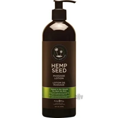Hemp Massage Lotion Naked In Woods 16oz
