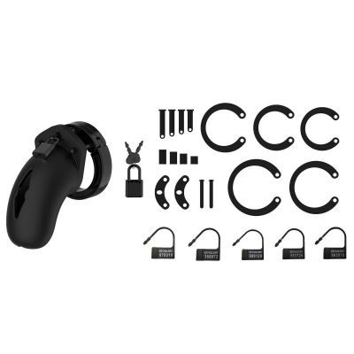 Chastity Cage Black Medium