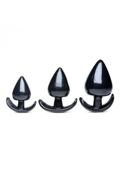 Triple Spades 3-Piece Anal Plug Set — image 5 of 7