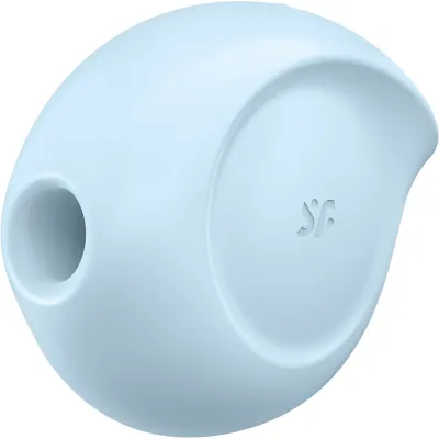 Satisfyer Sugar Rush Pressure Wave Rechargeable Waterproof Clitoral Stimulator Blue