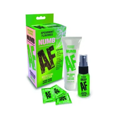Numb Af Kit Gel Spray And Mints