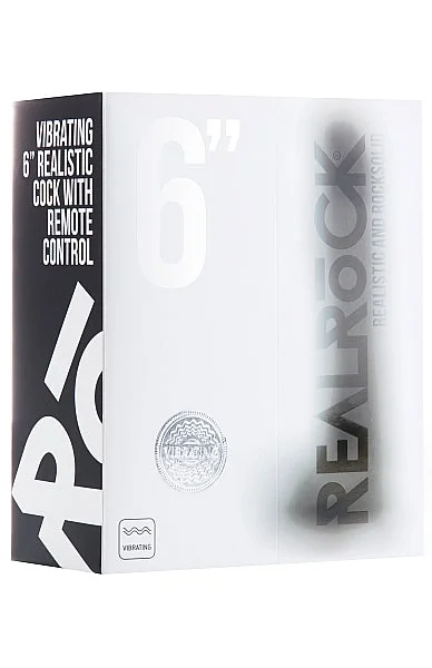 Vibrating Realistic Cock - 6" - With Scrotum - Black — image 2 of 12