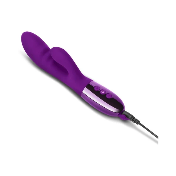 Le Wand Blend Double-motor Rabbit Rechargeable Vibrator Cherry