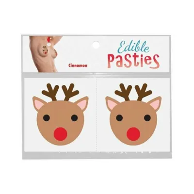 Edible Body Pasties Cinnamon Reindeer