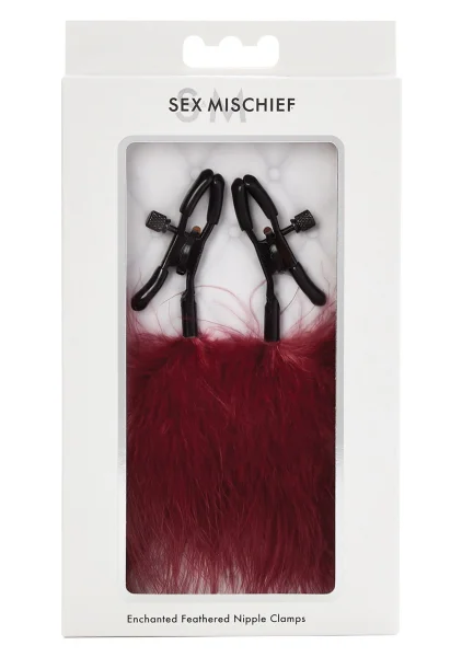 Enchanted Feather Nipple Clamps