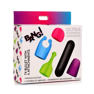 Bang Rechargeable Bullet w Attachments
