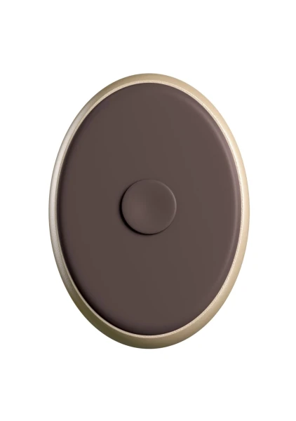 King Cock Elite 9 Inch Dual Density Vibrating Cock Flesh Brown — image 23 of 25