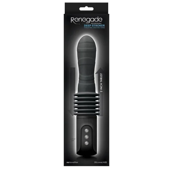 Deep Stroker Rechargeable Thrusting & Vibrating Wand