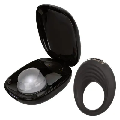 My Pod Vibrating Enhancer Cock Ring with Wireless Charging Sanitising Case