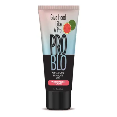 Problo Ahh some Blow Job Gel Watermelon 1 5 Fl Oz