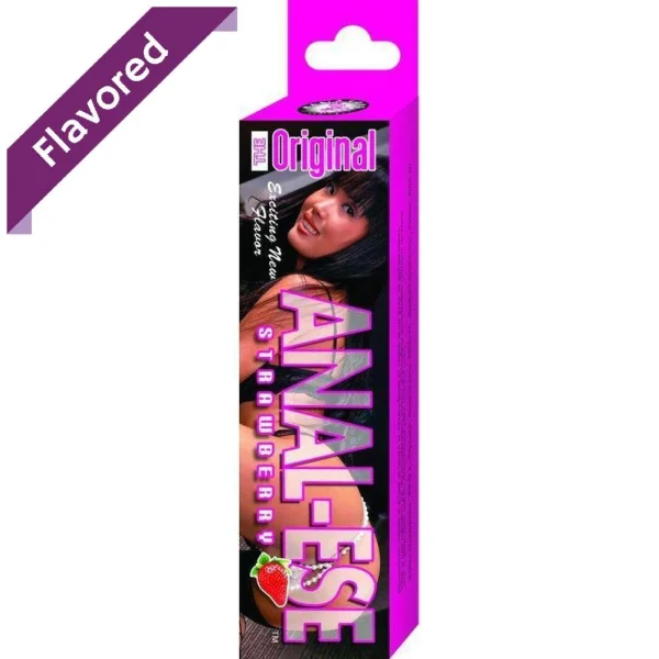 Anal-Ese Strawberry Numbing Anal Lubricant | 0.5 Oz (15ml)