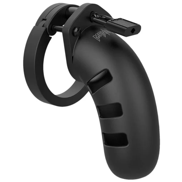 Mancage Model 21 - 4.5 Inches Chastity Silicone Cock Cage