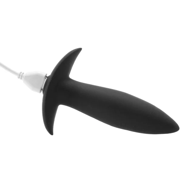 15-Function Vibrating Mini-Plug Rechargeable Silicone Anal Plug By Nu Sensuelle - Black