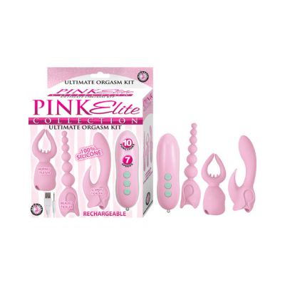 Pink Elite Collection Ultimate Orgasm Kit Pink