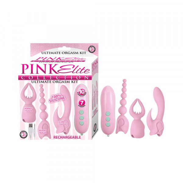 Pink Elite Collection Ultimate Orgasm Kit Pink