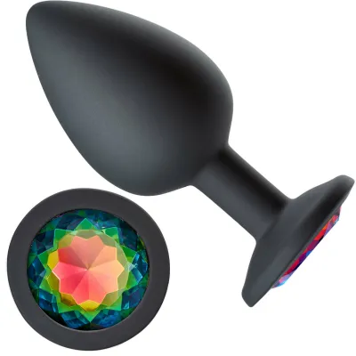 Cloud 9 GEMS Jeweled Silicone Anal Plug Large