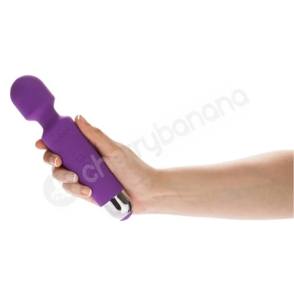 Shibari Mini Halo Purple Wireless 20 Speed Massage Wand