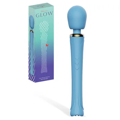 Wild Secrets Glow Deluxe Vibrating Wand Massager