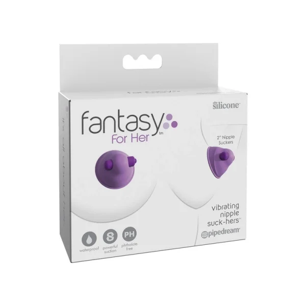 Pipedream Products Fantasy For Her Vibrating Nipple Suck-Hers