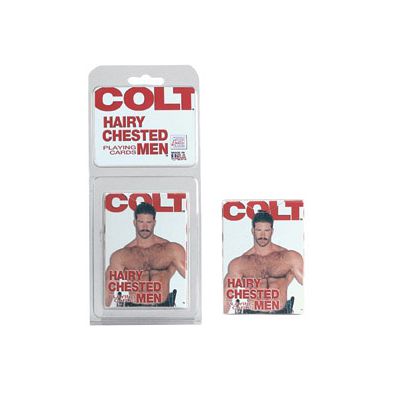 Colt Playing Cards Hairy Chested Men