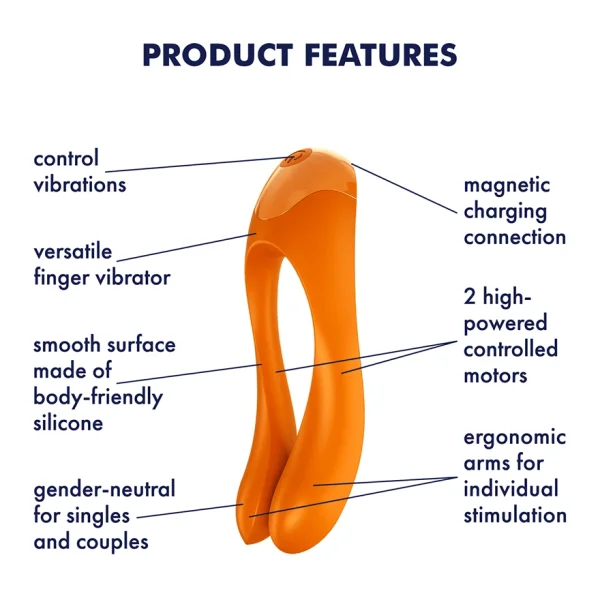 Satisfyer Candy Cane - Finger Vibrator