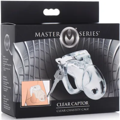 MS Clear Captor Chastity Cage Small