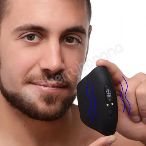 Trinity Vibes 10x Pleasure Stroke Adjustable Sleeve Vibrating Penis Stroker