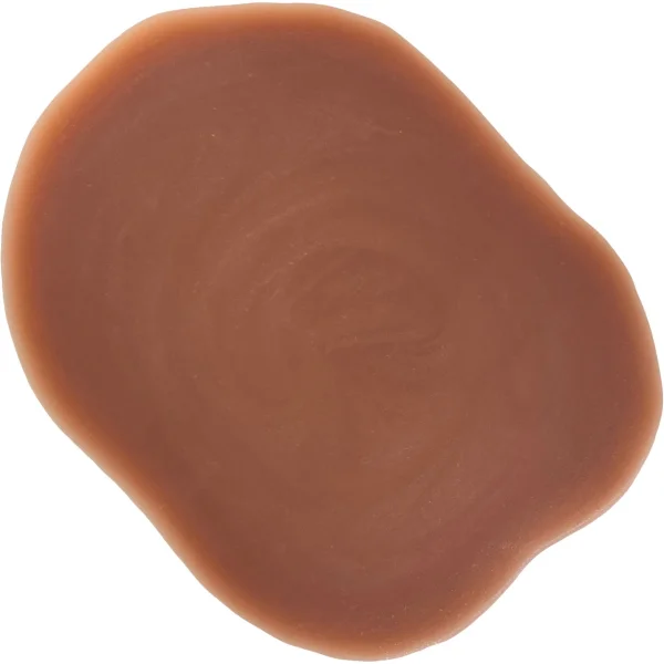 WEE Daddy Danny Uncut 6.25" Platinum Silicone Realistic Dildo With Balls By Dee's Big Daddies - Caramel