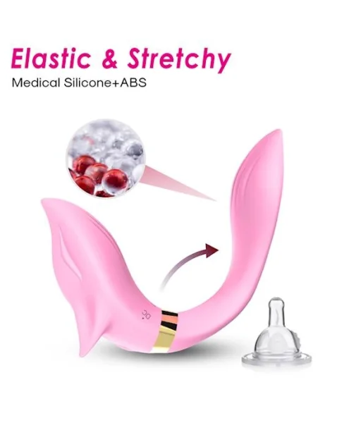 Fox Couples Vibrator - Pink - 3.6 Inch