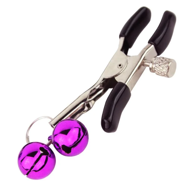 Dark Armour Nipple Clamps with Bells