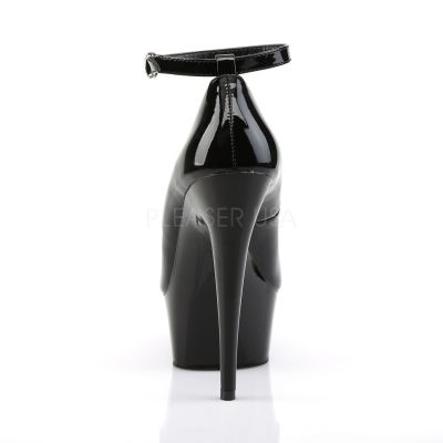 DELIGHT 686 6 Stiletto Heel Ankle Strap Platform Pump