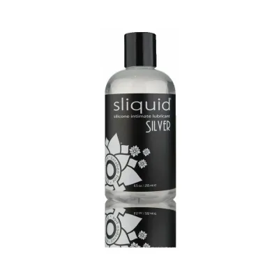 Sliquid Naturals Silver Silicone Intimate Lubricant 8 5oz