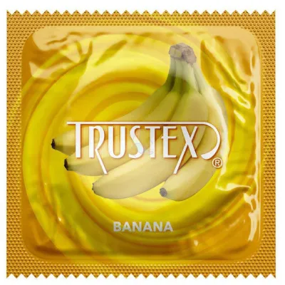 Banana Flavored Trustex Condoms