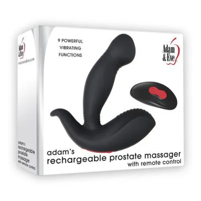 Adam Eve Rechargeable Prostate Massager with Remote