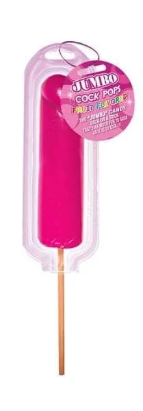 Jumbo Cock Pops Fruit Flavored - Watermelon