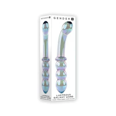 Gender X Lustrous Galaxy Wand Glass