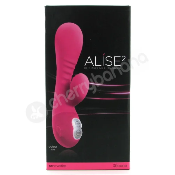 Alise 2 Pink Rechargeable Vibrator