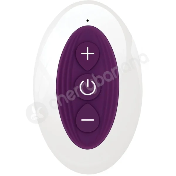 Gender X Velvet Hammer Purple Thumping Thrusting Shaft With External Massager