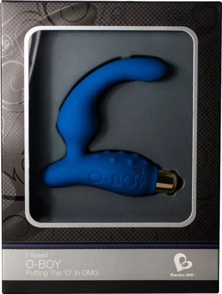 O Boy Prostate Massager 7 Speed Blue — image 5 of 6