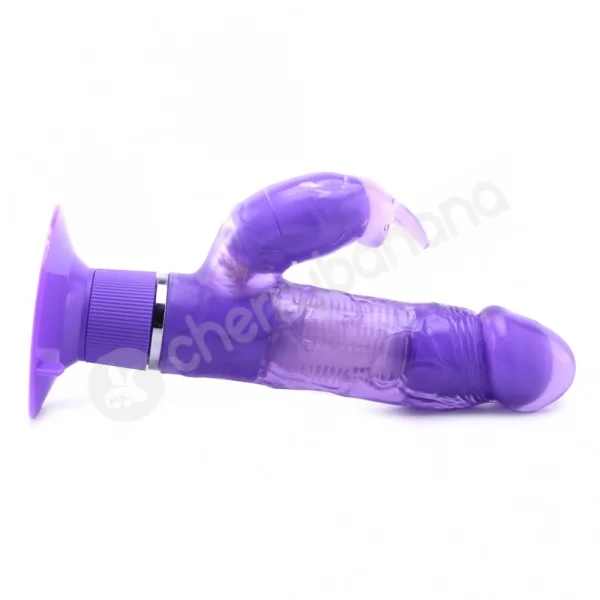 Purple Vibrating Rabbit Dong