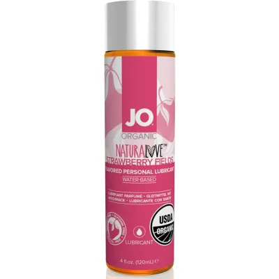 Organic Strawberry Flavoured Lube 120ml
