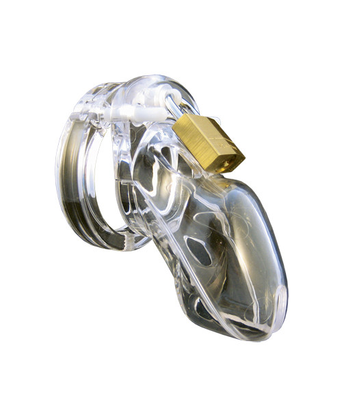CB-3000 Chastity Cage - Transparent - 37 mm