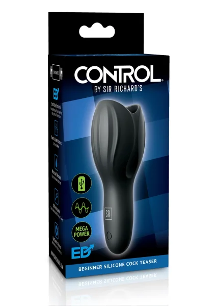 Control by Sir Richard’s Beginner Silicone Cock Teaser Penis Vibrator