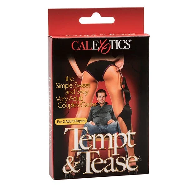 CalExotics Tempt & Tease Couple's Card Game