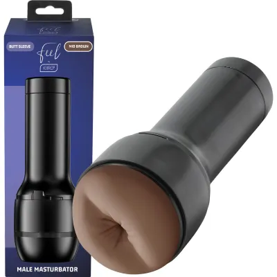 KIIROO Feel Butt Stroker Penis Masturbator Dark Caramel